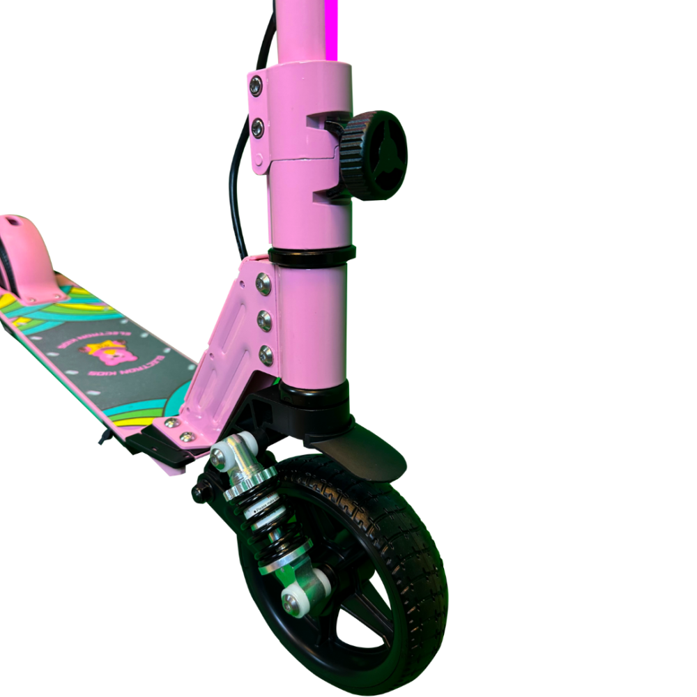 Çocuklar İçin Elektrikli Scooter Pembe